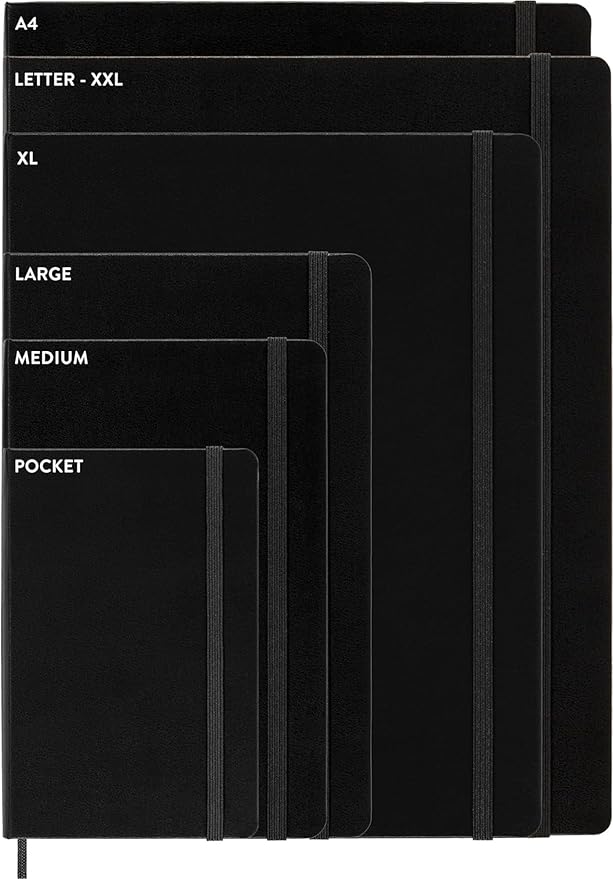 Moleskine Classic 18 Month 2025-2026 Weekly Planner, Soft Cover, Large (5" x 8.25"), Sapphire Blue, 208 pages