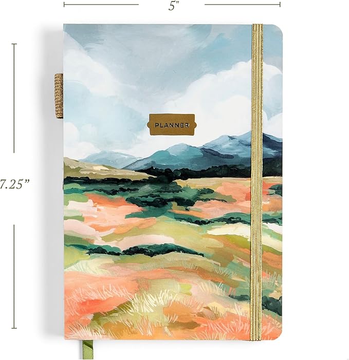 1Canoe2 Clio Petite Mini Undated Planner Weekly and Monthly, Blank Dateless Planner, Calendar Monthly Planners, Cute Aesthetic Planners Undated