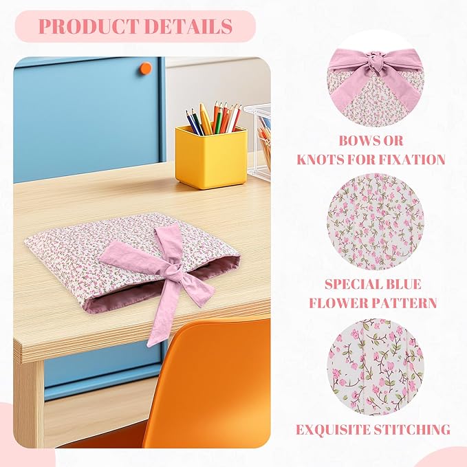 Bible Cover Case for Women,Large Bible Tote Bags for Women Organizer Quilted Bible Carrying Case(new) (Pink Flower)