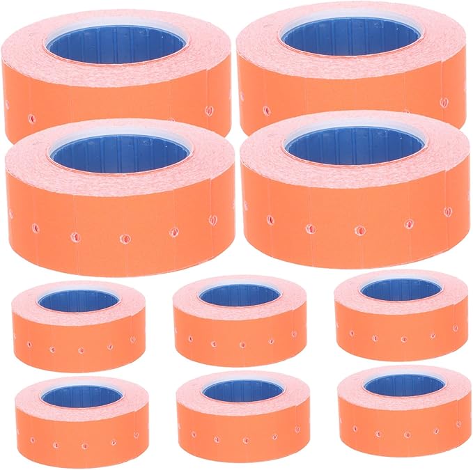 Alipis Price Tag Sticker Roll 5000 Self-Adhesive Price Decals for Retail Store Market Cost Sign Labeler Paper in Office and Shop Use