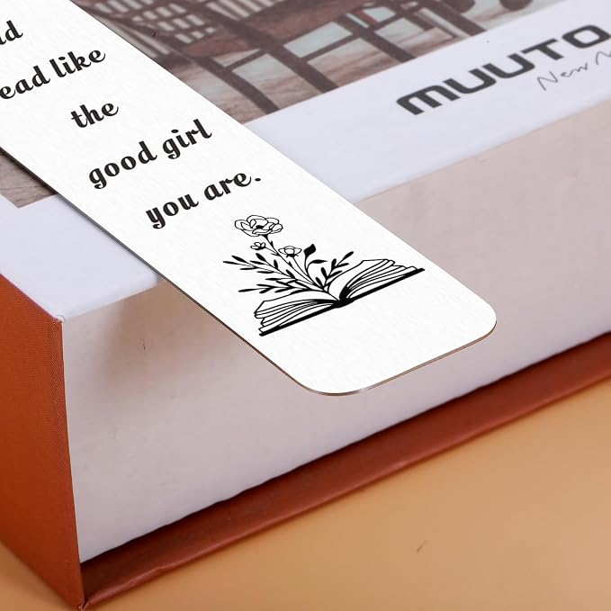 Smutty Bookmarks, Smut Book Merch Smutty Book Lovers Gifts for Women Female Friend Book Lover Bookish Gifts Christmas Stocking Stuffers Book Accessories for Bookworm Nerd Book Club Birthday Gifts