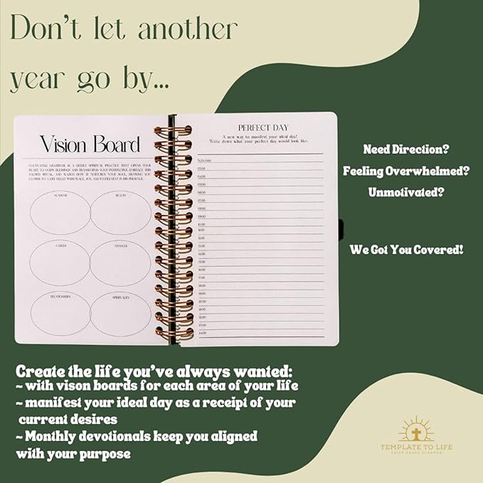 Faith-Based Daily Planner For School College: Organize Your Life with Monthly Devotional Healthy Habit Trackers and Goal Setting Tools