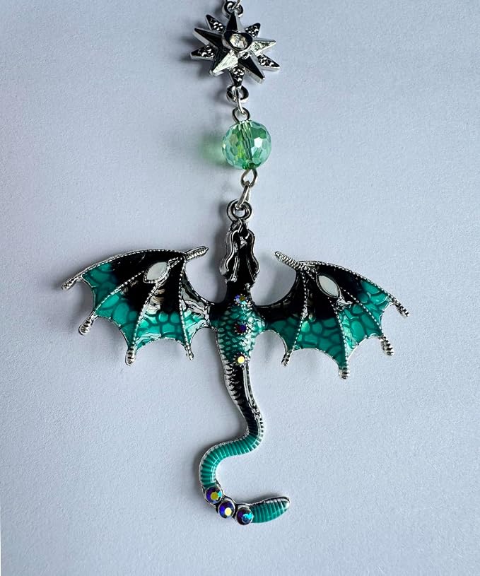 Letter Opener Envelope Slitter Mail Opener Tool Fourth Wing Fantasy Dragon Sword Bookmark, Inspirational Bookmarks for Book Lovers, Bookworm Reader School Office Supplies Gift Blue Dragon