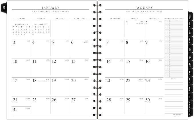 AT-A-GLANCE 2027 Appointment Book Planner Refill, Weekly & Monthly, 6.5" x 8.75", Executive (709081027)
