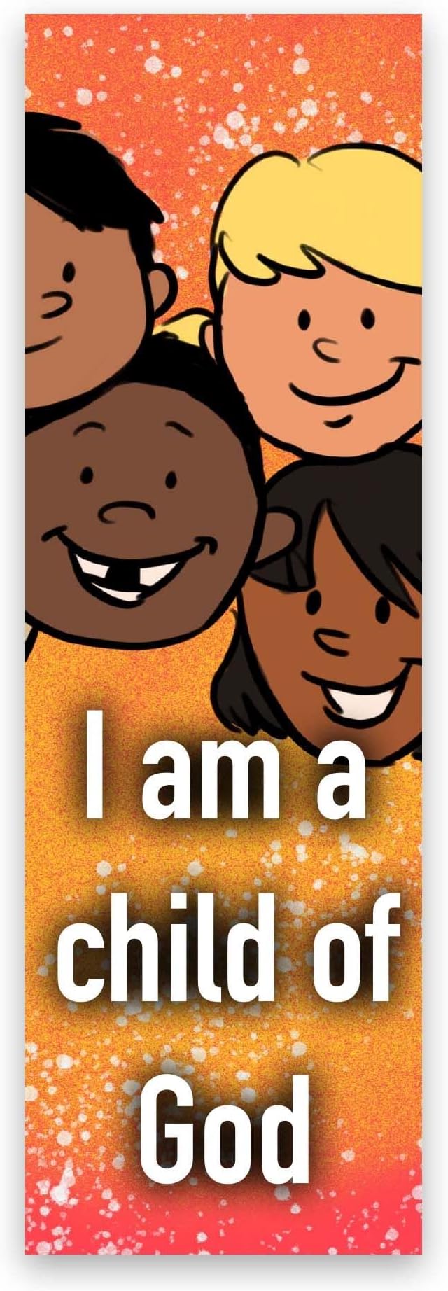 I am a Child of God, John 1:12, Bulk Pack of 25 Christian Bookmarks for Kids, Childrens Bible Verse Book Markers, Sunday School Prizes with Memory Verses, Scripture Gifts for Kids & Youth