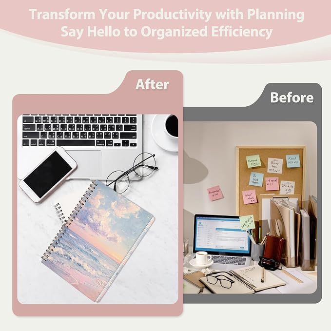 2026 Planner, Weekly and Monthly Calendar Planner Agenda, Jan 2026 - Dec 2026, Planning Academic Book, Office Desk Accessories and School Supplies - A5 (6.3'' x 8.5'')