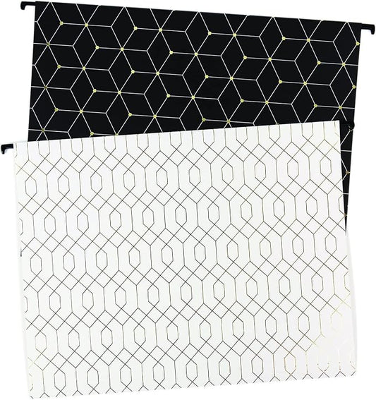 U Brands Hanging File Folders, Modern + Classic, 12 Count