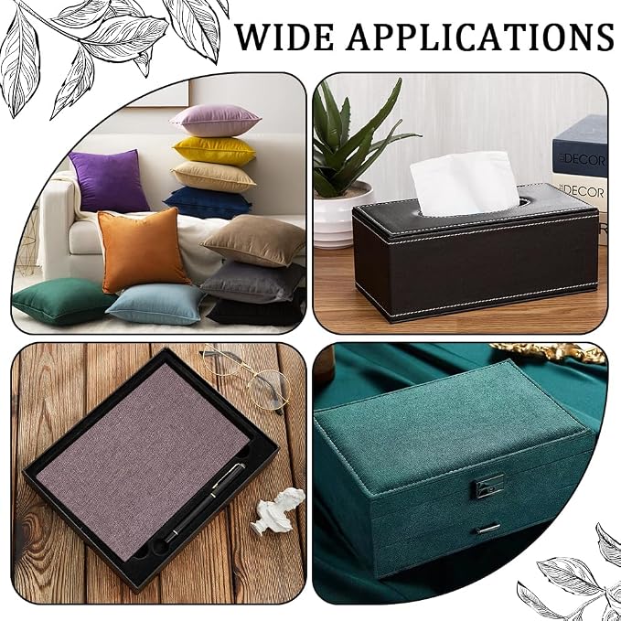 CRASPIRE 51 x 11.8 Book Cloth Books Binding Coffee Color Linen Fabric Surface Paper Backed Bookcover Densely Woven Cloth Books Album Scrapbooking Archival Covering Protector Bookbinding Supplies