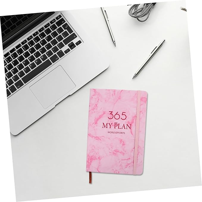 KALLORY Monthly Planner Notebook Dated Daily Planner Hardcover Portable Organizer Book