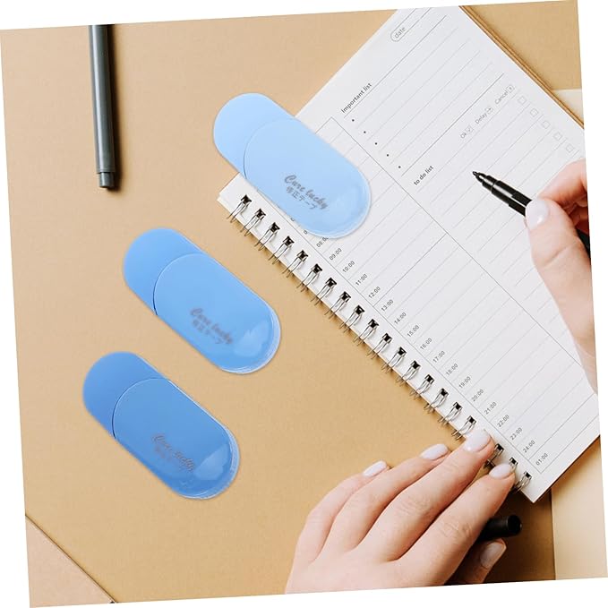 Uonlytech 1Set Cute Correction Tape Set Portable Writing Correction Tapes for School Office Easy to Use for Students Lightweight and Compact Design for