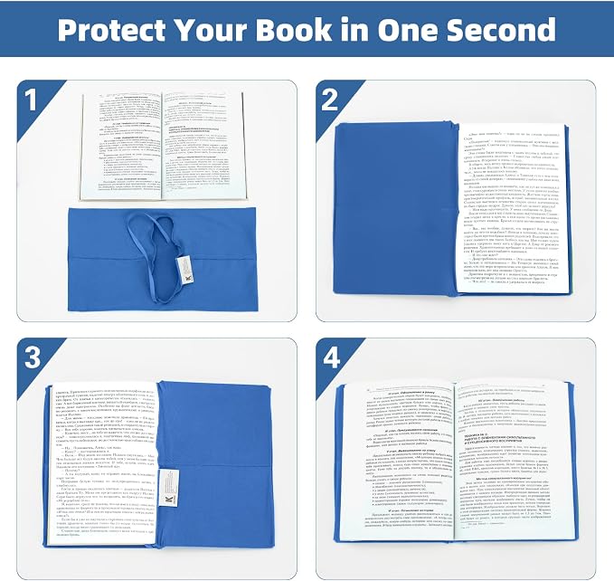 KICNIC Big DarkGreen Fabric Book Cover for Hardcover, 9x11 Inch, 1 Pack, Up to 10”x12.5”, Adjustable School Book Sleeve Protector for Teens, Stretchable Decorative Cloth Book Sox for Book Lovers