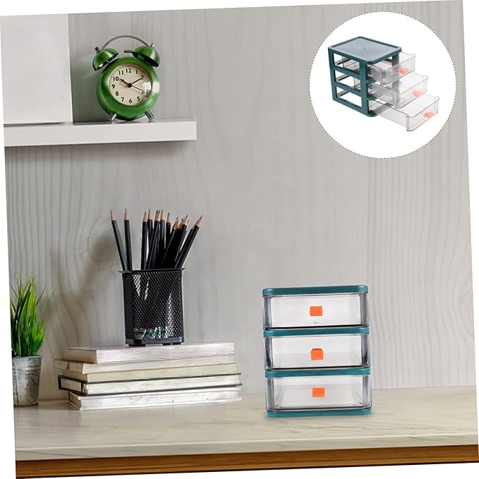 Pp Multi-story Desktop Organizer Home Office Accessories Desk Storage Cubes File Organizer
