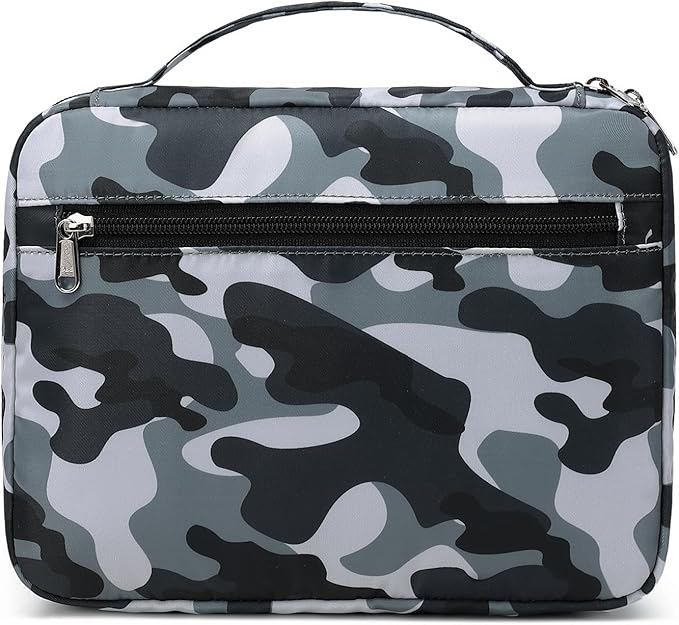Octsky Bible Book Covers for Boys, Kids Bible Case Bible Protective with Pocket, Camo-3