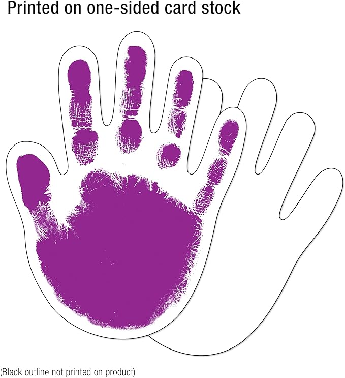 Carson Dellosa Colorful Helping Hands Bulletin Board Cutouts, Colorful Decor for Bulletin Board Decorations, Cubby, Chalkboard, Locker Decorations, Crafts, and Classroom Decor (42 pc)