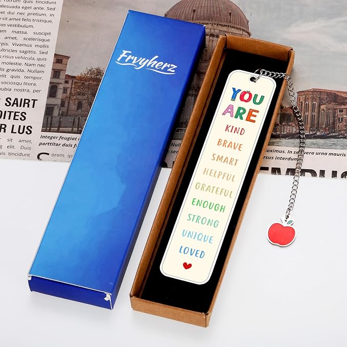 Bookmarks for Reading Kids, Back to School Supplies for Teens, First Day of School Supplies, Cute Book Reading Accessories for Girls Boys, Graduation Gifts for Her Him, Motivational Reading Gifts