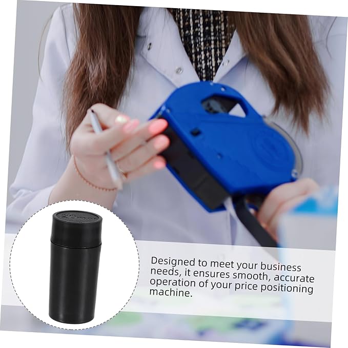 TEHAUX 10pcs Ink Roller for Pricing Tool Quick-Dry Ink Refill for - v Single Line Labeler Smudge and Easy Installation for Retail Price Tags