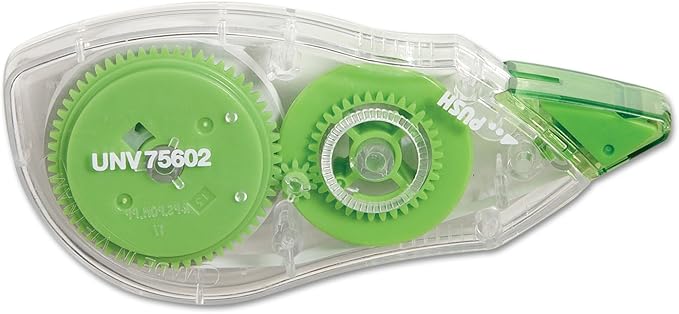 Correction Tape with Two-Way Dispenser, 2/Pack [Set of 2]