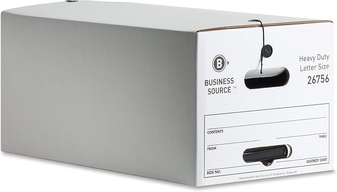 Business Source Med-Duty String/Button Storage Box