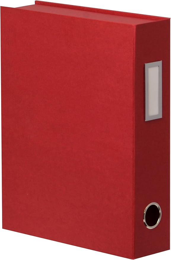 Nakabayashi LST-FB5WR Lifestyle Tool Storage Box File B5 Wine Red