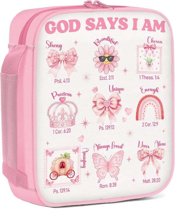 Bible Cover for Women, Bible Holder, Bible Cover With Handles, Bible Carrying Case, Bible Bags With Zipper and Pockets