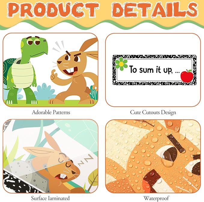 Outus 36 Pcs RACES Writing Strategy Bulletin Board Set, Alphabet Cutout Poster Sentence Starters Cards for Elementary School Classroom, Writing Display Wall Decoration Teacher Supply(Composition)