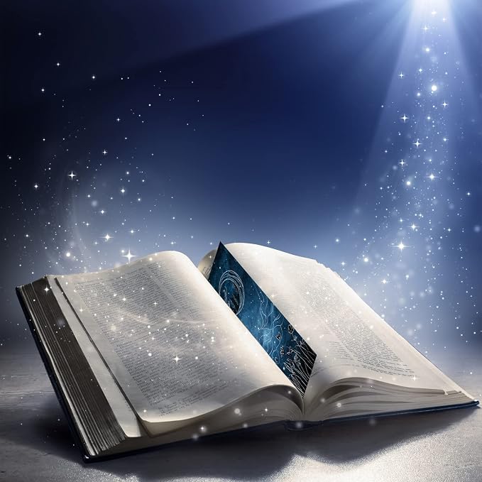 Anseal 60 PCS Cool Space Starry Night Bookmark, Bookmarks for Book Lovers, Bulk Bookmarks for Men, Unique Book Mark for Boys, Girls, Students, Classroom Gifts, School Prize, Reading Present