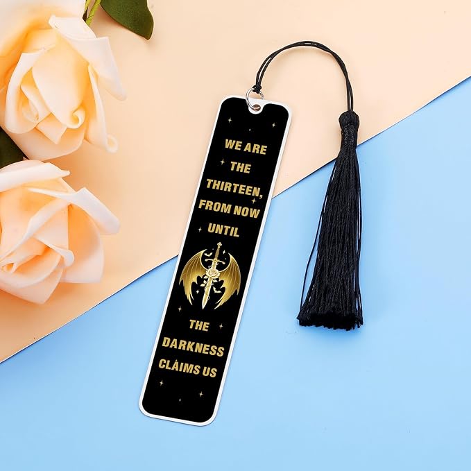 Dark Romance Merch - Book Merch for Reading Women Men, Dark Romance Bookmarks, Inspirational Christmas Birthday Book Club Gifts for Book Lovers Bookworm Bookish Fans Readers Bookish