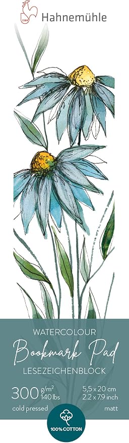 Hahnemühle Watercolour Bookmark Pad