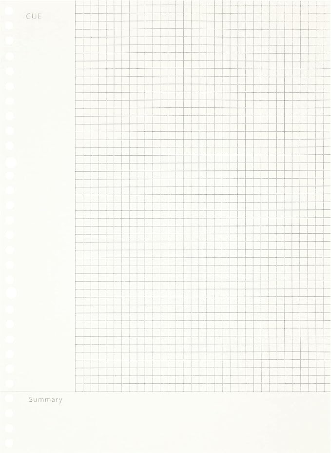 Zelten 2 Pack A4 120 Sheets/240 Pages Connell Loose Leaf Punched Paper Refills Paper for 30 Hole Binder Personal Organizer Diary Notebook Refillable Planner