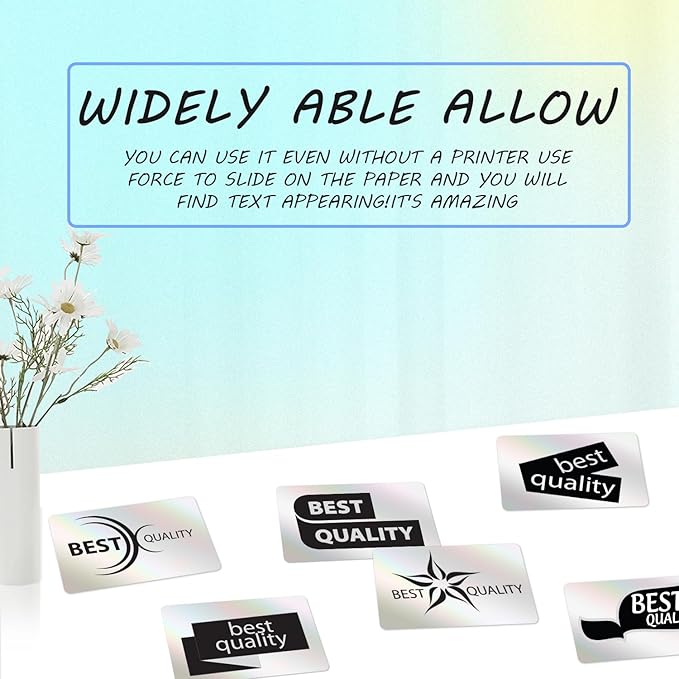 Thermal Labels Compatible with Phomemo M100/M110/M221/M220/M120/M200 Label Printer 1.57"x1.18"(40x30mm),230 Labels/Roll, for Barcode/Address/Mailing/Logo/Business/Home Tag