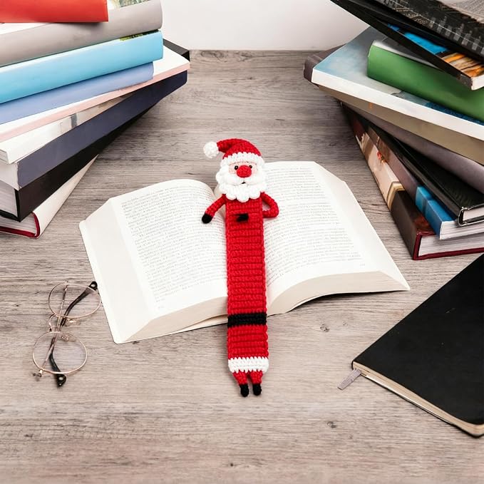 3D Hand-Crochet Animal Bookmarks Featuring Charming Personalized Designs, These Adorable Bookmarks Make Quirky Reading Companions.Gifts for Book Enthusiasts,Birthday,Book Club Members（sd）