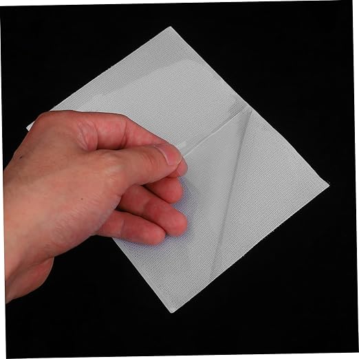 TEHAUX 36pairs Self-Adhesive Hook and Tapes for Heavy Duty Applications and Cushion Adhesive Strips Easy to Install Clean and Remove White Total