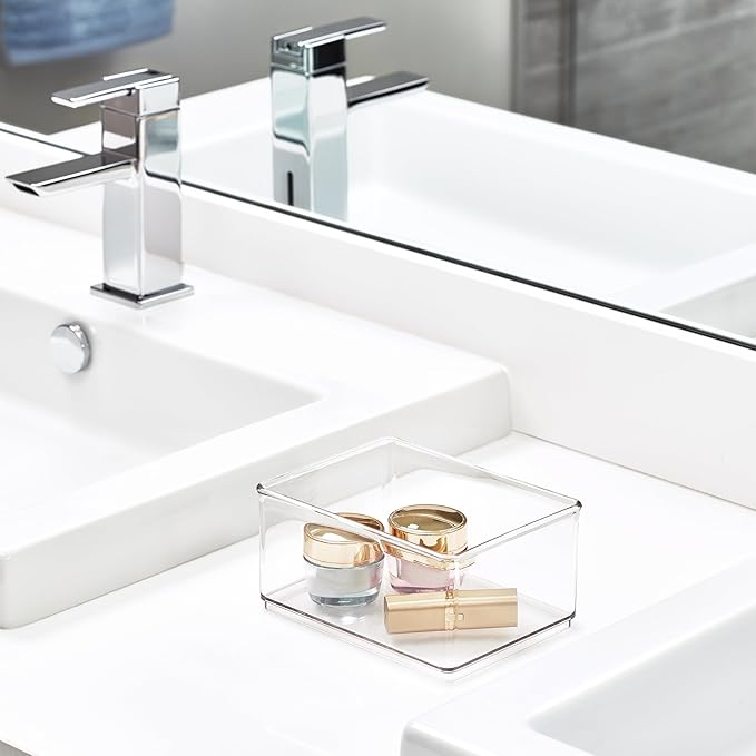 The Home Edit by iDesign Medium Shallow Organizer Bin - Clear