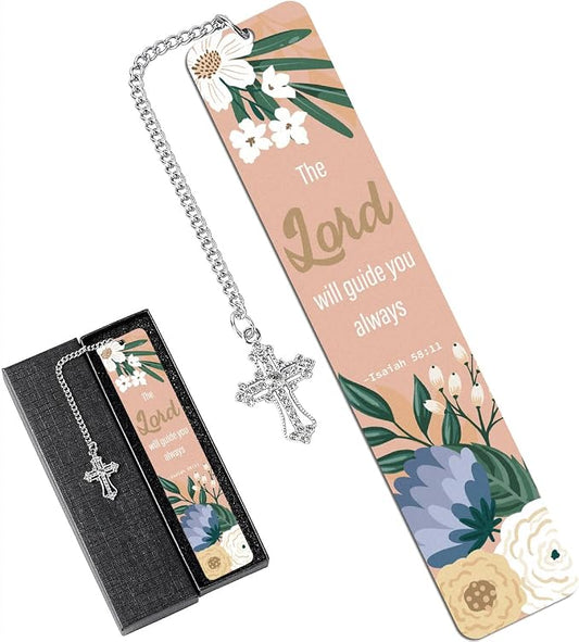Christian Gifts Bible Bookmark, Religious Bible Verse Metal Bookmark, Inspirational Christian Bookmarks for Women, Her, Book Lovers, Friends, Coworker, Mother, Sister, Wife