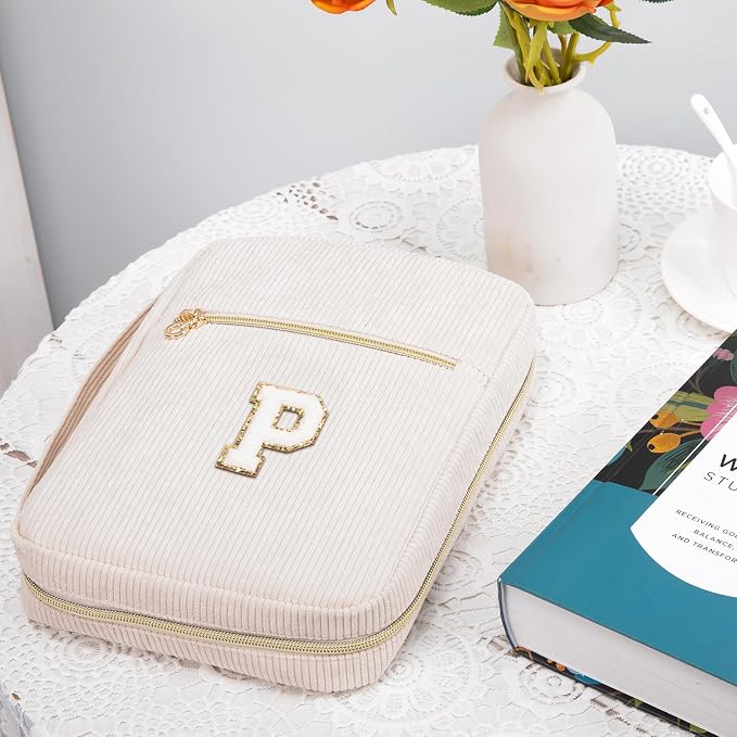 Personalized Bible Cover with Pockets - Gift for Women & Men - Bible Carrier with Multiple Pockets for Study Suppliers & Accessories