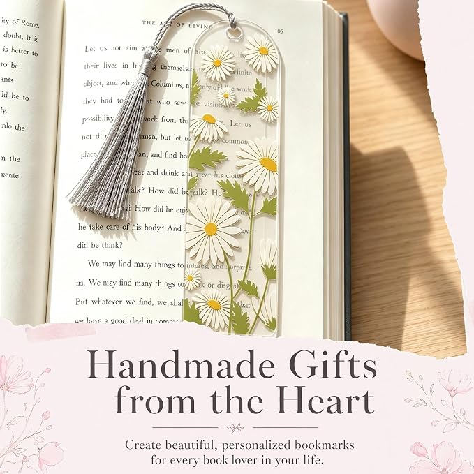 90Pcs Acrylic Bookmark Blanks Kit-30 Set Clear Acrylic Bookmarks 6" x 2" with 30 Tassels & 30 Self-Adhesive Bags,Acrylic Bookmark Bulk for DIY Bookmarks Crafting Project and Gift Tags(Semicircle)