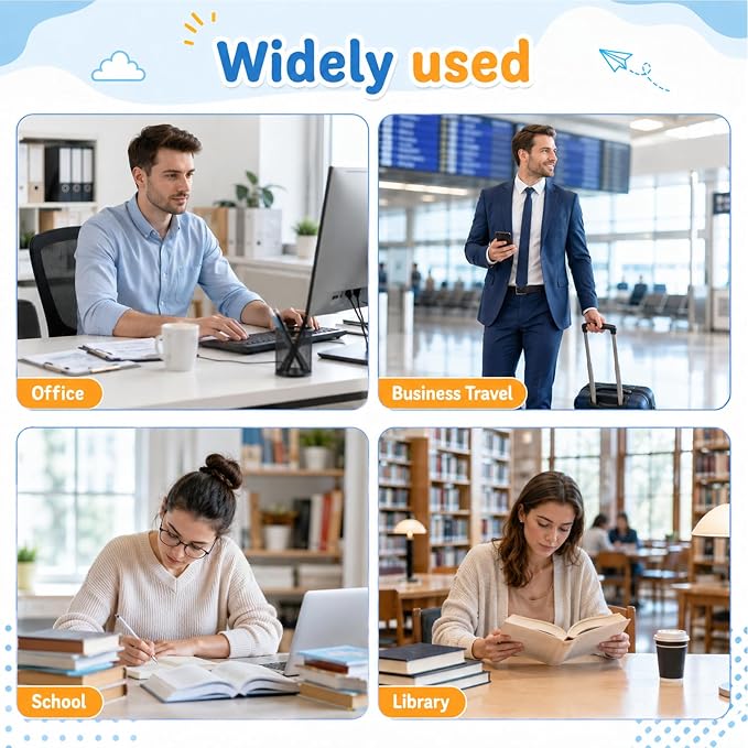 10 Pack Plastic Expanding File Folder, Waterproof Transparent Expandable File Folder, Transparent Files Folders for Documents with Snap Closure, Large Capacity, Fit Legal/B4 Size, 9 Colors