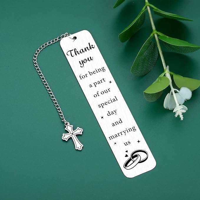 Officiant Gifts for Wedding Day Thank You Gifts for Wedding Officiant Proposal Gift for Men Women Master of Ceremonies Bridal Shower Wed Planner Guest Preacher Pastor Minister Appreciation Anniversary