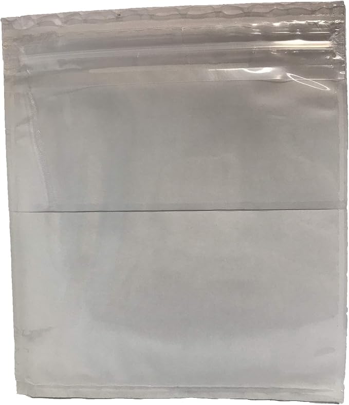Tabbies 54470 Self-Adhesive Lock-It Pockets, 100 Box, Clear Ziplock Style Plastic Pouches, 5 x 5-1/4 Inch Inside, for File Folders, Binders & Media