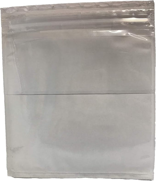 Tabbies 54470 Self-Adhesive Lock-It Pockets, 100 Box, Clear Ziplock Style Plastic Pouches, 5 x 5-1/4 Inch Inside, for File Folders, Binders & Media