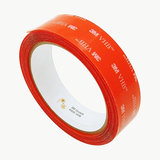 3M 4905/CLR0755 Scotch 4905 VHB Tape: 3/4" x 15 ft., Clear