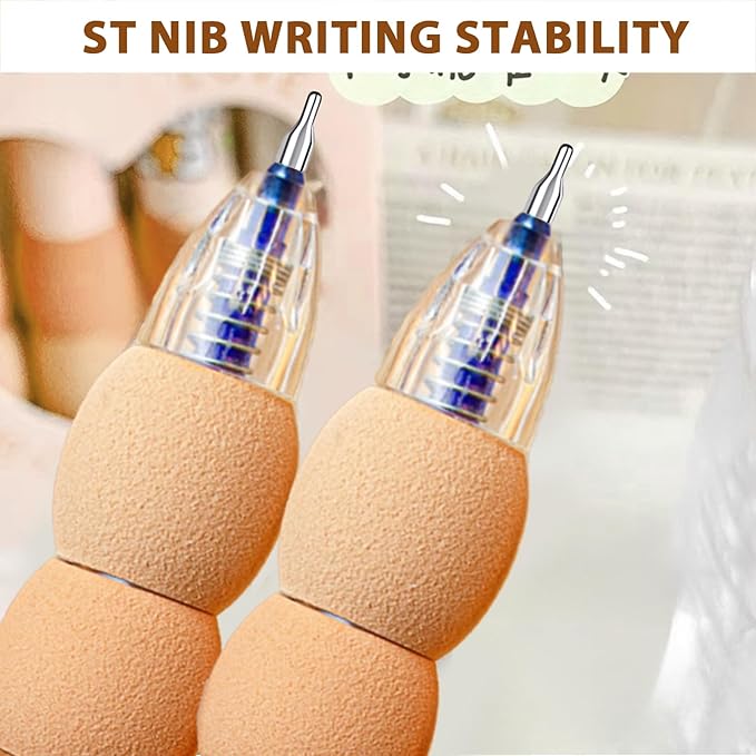 8 PCS Cute Erasable Pens,Capybara Erasable Gel Ink Pens,0.5mm Blue Ink - Retractable, Cute Capybara School Supplise,Kawaii Capybara Stationery Set,Perfect for Office, School, Women,Man