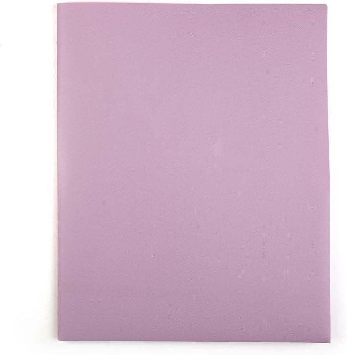 Mintra Poly Pocket Folders 3pk - Heavy Duty (Arctic Ice/Sun Yellow/Spring Pink)