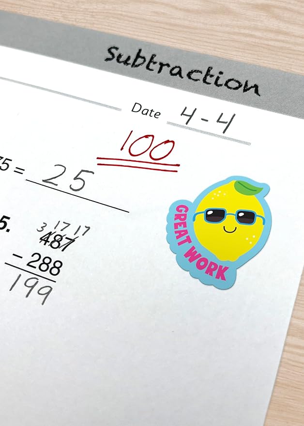 Teacher Created Resources Lemon Smelly Stickers (TCR9443)