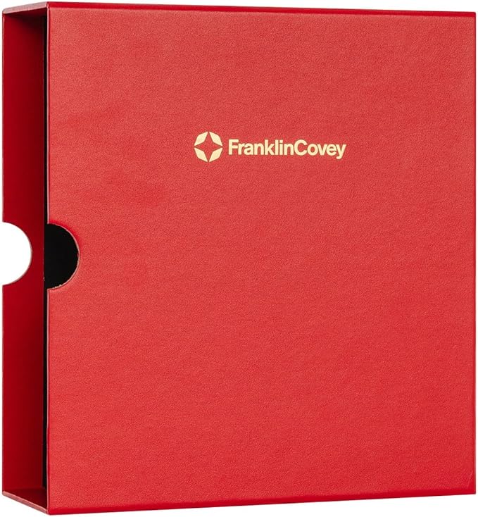 FranklinCovey - Storage Sleeve for FranklinCovey Planners | Protect Past and Future Planner Pages (Classic, Red)