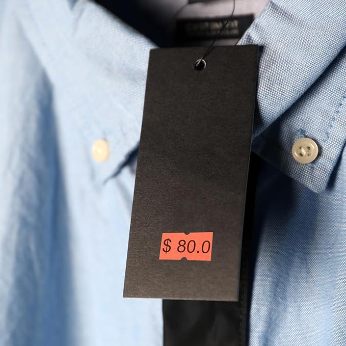 Alipis Price Tag Sticker Roll 5000 Self-Adhesive Price Decals for Retail Store Market Cost Sign Labeler Paper in Office and Shop Use