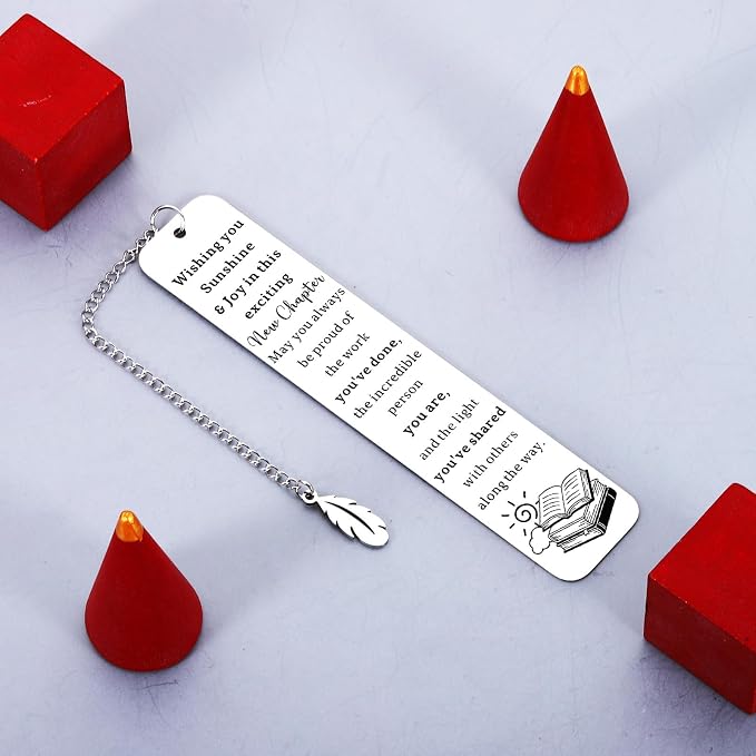 Administrative Professional Day Gifts Bookmark for Women, Retirement Gift for Woman, Farewell Moving Away Gifts for Coworker Friends, Self Care Divorce Breakup Get Well Gift for Women