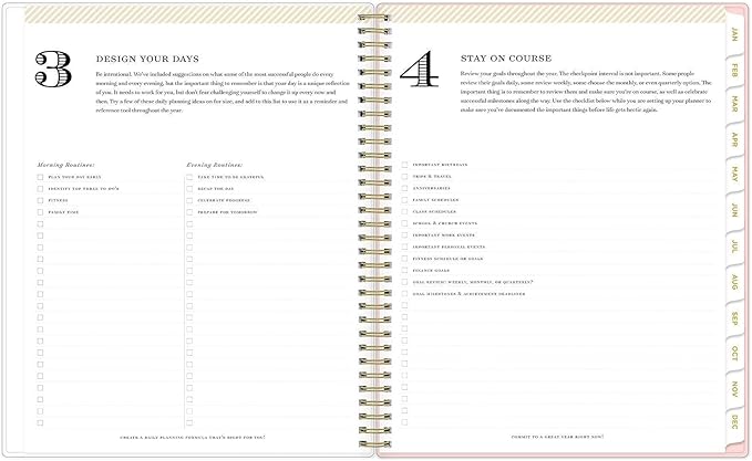 Blue Sky Day Designer 2027 Weekly and Monthly Planner Calendar, January 2027 - December 2027, 8.5" x 11", Clear Pocket Cover, Durable Twin Wire Binding, Storage Pocket, Stickers, Coming Up Roses