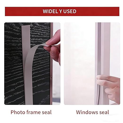 Double Sided Foam Tape,0.39 in x 16.5ft, Mounting Tape Heavy Duty, Removeable PE Foam Tape Strips, Strong Adhesive Tape for Paint Wall Picture Hanging Poster