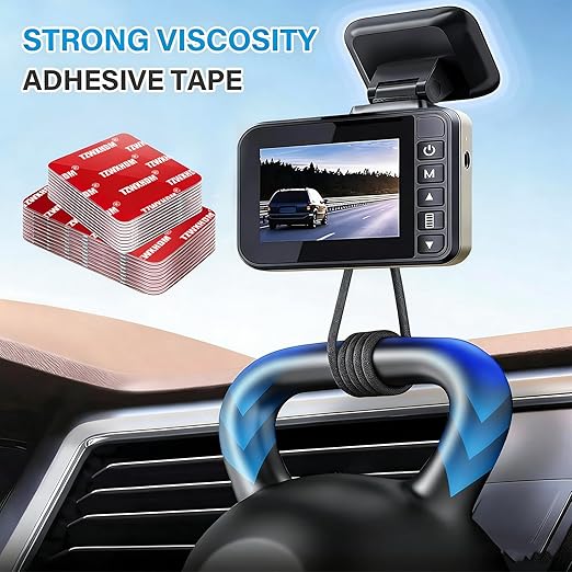 Double Sided Adhesive Pads, Heat Resistant Waterproof Foam Tape, Heavy Duty Mounting Tape, Multi-Purpose Power Adhesive Pad for Indoor and Out Door, Home Decoration, Car (1in*32pcs Square)